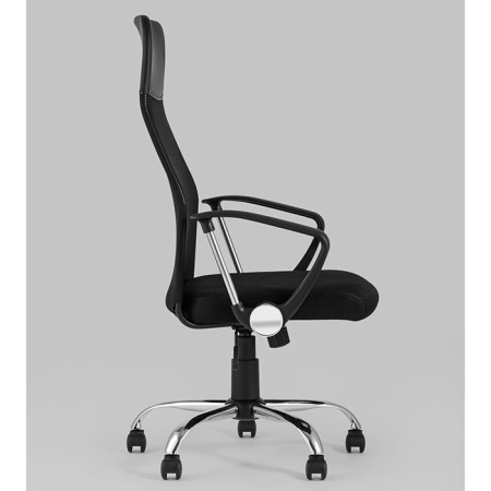 Кресло офисное TopChairs Benefit чёрный Stool Group D-200 black