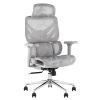 Кресло офисное TopChairs Structo серая сетка Stool Group ZR-25W1301