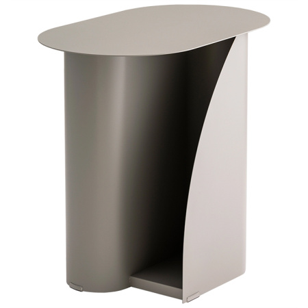 Журнальный столик Yvaine металл серый Stool Group MT-104-1 DB-006