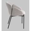 Стул Melia светло-серый Stool Group DC-3090 KD 3018-14 black legs
