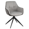 Стул Alba серый c экокожей Stool Group OSN-2128K UF920-10mPK970-11