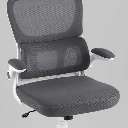 Кресло офисное TopChairs Airone Expert серый Stool Group D-519-1 grey