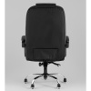 Кресло офисное TopChairs President New чёрный Stool Group D-403-1 black