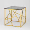Журнальный столик D55 Арт Деко стекло Stool Group EET-015-TG-SK