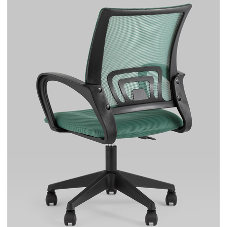 Кресло офисное TopChairs зелёный Stool Group ST-BASIC/GN/TW-30
