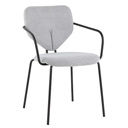 Стул Masey с подлокотниками серый Stool Group B2339-1 Curio-70