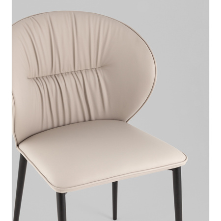 Стул Deia светло-серый экокожа Stool Group DC1151 S301-42 bl.l