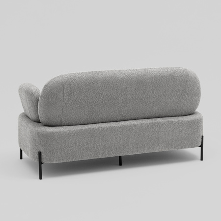 Диван Кэнди букле светло-серый Stool Group vd-dv-candy-cm82