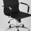 Кресло офисное TopChairs City чёрный Stool Group D-101 black