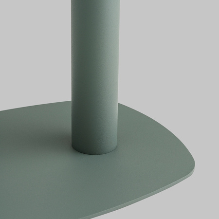 Журнальный столик Eanna S металл зелёный Stool Group MT-190S DB-022