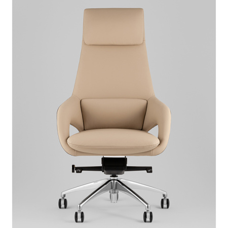 Кресло офисное TopChairs Reign бежевый Stool Group A666 2006-11