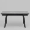 Стол Тайл 140-200х85 см керамика Larka Grey подстолье антрацит Stool Group AV 2126-1400/800-170110-7016T