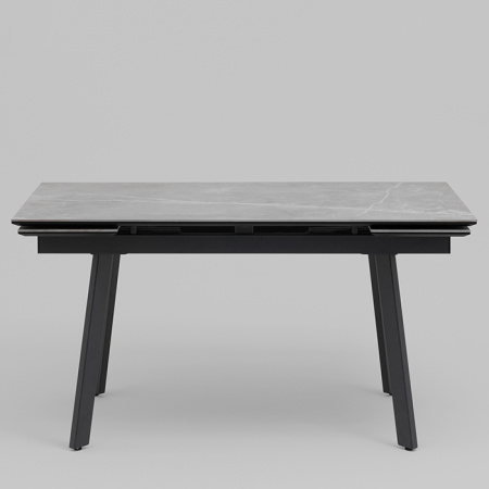 Стол Тайл 140-200х85 см керамика Larka Grey подстолье антрацит Stool Group AV 2126-1400/800-170110-7016T