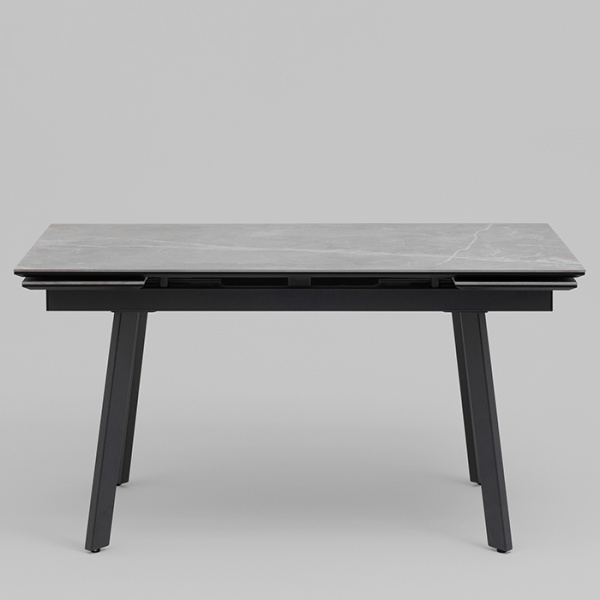 Стол Тайл 140-200х85 см керамика Larka Grey подстолье антрацит Stool Group AV 2126-1400/800-170110-7016T