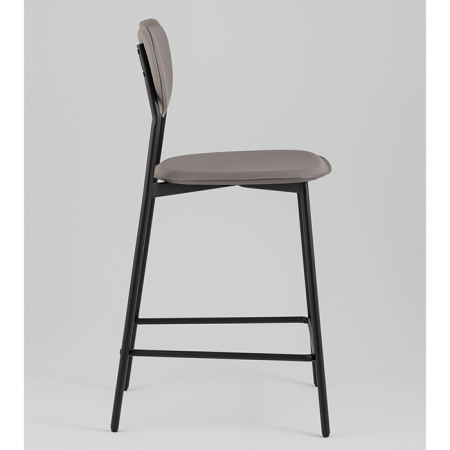 Стул барный Minnie серый Stool Group HPB2318 HAB1-10