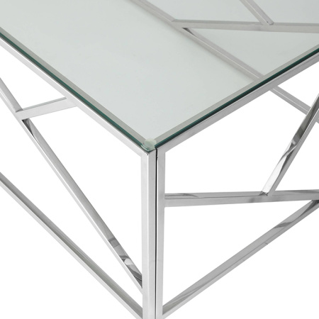 Журнальный стол 120х60 Арт Деко стекло Stool Group ECT-015
