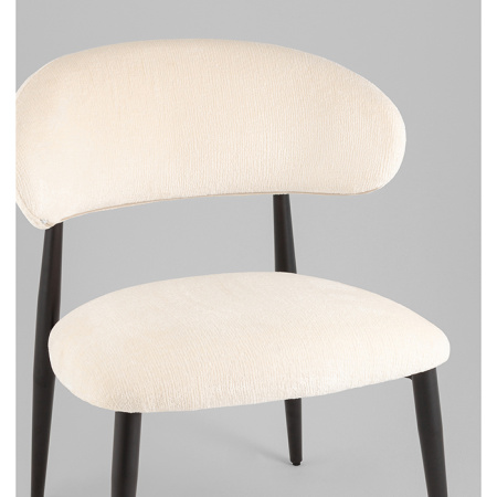 Кресло лаунж Ayla молочный Stool Group DX-2718 FINE-103