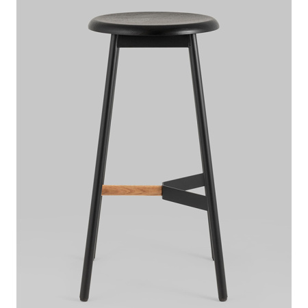 Стул барный Knobb чёрный Stool Group 9117H75 black
