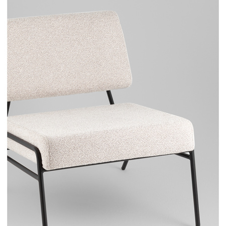 Кресло Теллинг шенилл серо-бежевый Stool Group LV-116-M18-01