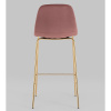 Стул барный Валенсия велюр пыльно-розовый Stool Group OS-001B HLR-44 gl