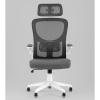 Кресло офисное TopChairs Airone серый Stool Group D-516-1 grey