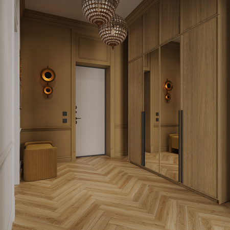 Ламинат Дуб Рива Herringbone Elegant Norland LF303-35