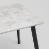 Стол Batu New 120-160 D80 Ароза светлая подстолье черное Stool Group AV 1209/1-1200/800-U701-9005
