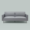 Диван прямой Кассель велюр серый Stool Group vd-cassel-vl12