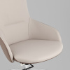 Кресло офисное TopChairs Soulo бежевый/коричневый Stool Group A308-A 8371-6/1