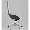 Кресло офисное TopChairs Soulo бежевый/серый Stool Group A308 8371-12/1