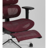 Кресло офисное TopChairs Nimbus бордовый Stool Group YF-W938A bl.sh. ST982-11 wine red