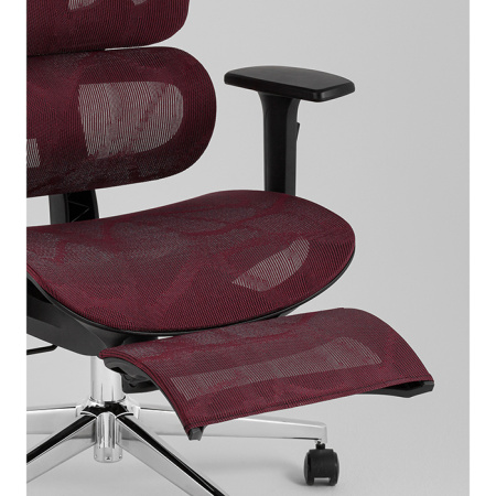 Кресло офисное TopChairs Nimbus бордовый Stool Group YF-W938A bl.sh. ST982-11 wine red
