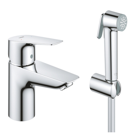 Смеситель для раковины с гигиеническим душем BauEdge Grohe 23757001