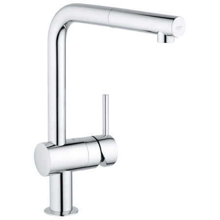 Смеситель для кухонной мойки с выдвижным изливом Minta Grohe 32168000