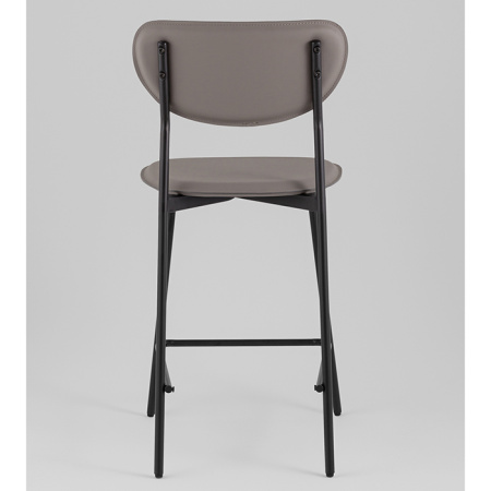 Стул барный Minnie серый Stool Group HPB2318 HAB1-10
