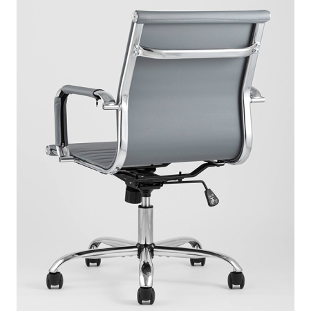Кресло офисное TopChairs City серый Stool Group D-101 grey
