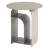 Журнальный столик Arwel металл серый Stool Group MT-140 DB-006