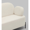 Диван Кэнди букле белый Stool Group vd-dv-candy-cm01