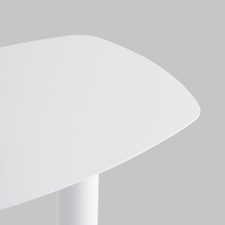 Журнальный столик Eanna S металл белый Stool Group MT-190S DB-021