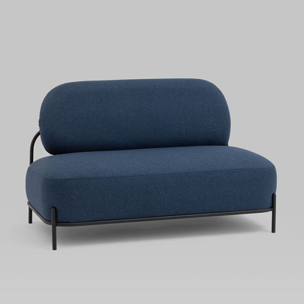 Диван Стоун рогожка синий Stool Group vd-dv-stone-f80
