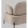 Диван Кэнди велюр светло-серый Stool Group vd-dv-candy-b25