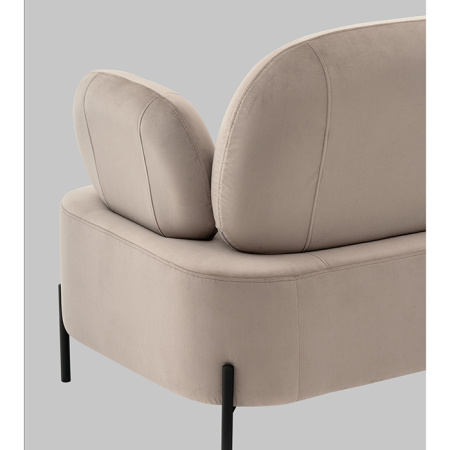 Диван Кэнди велюр светло-серый Stool Group vd-dv-candy-b25