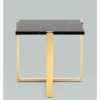 Журнальный столик Тоби 61х61 чёрный мрамор Stool Group EET-5004-TG
