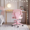 Кресло компьютерное TopChairs Mila розовый Stool Group OUE-2541 pink