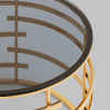 Журнальный столик Инфлюэнс D60 стекло Stool Group EET-181-TG