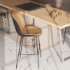 Стул барный Турин бежевый экокожа Stool Group 9329C BEIGE