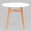 Стол круглый Target Circle D90 белый Stool Group Z-220 black