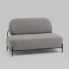 Диван Стоун рогожка серый Stool Group vd-dv-stone-f21