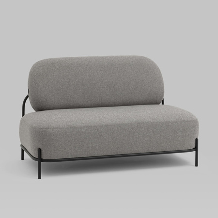 Диван Стоун рогожка серый Stool Group vd-dv-stone-f21