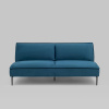 Диван прямой Кассель велюр синий Stool Group vd-cassel-vl54